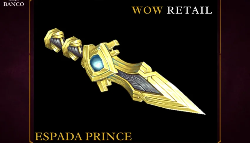 World of Warcraft - Skin de Arma Espada (Transmog)