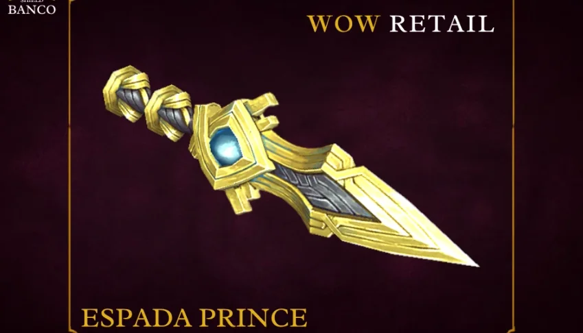 World of Warcraft - Skin de Arma Espada (Transmog)