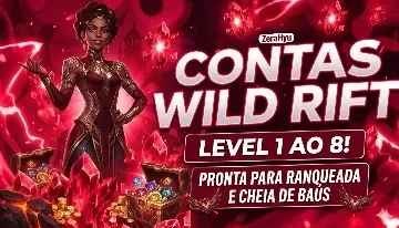 Contas Smurf Wild Rift | Pronta Pra Ranked |