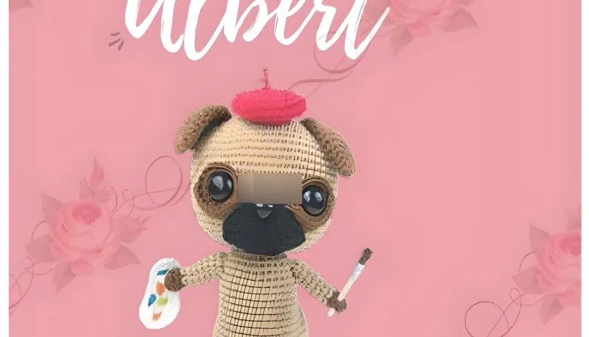 Receita em PDF - Cachorro Albert Amigurumi