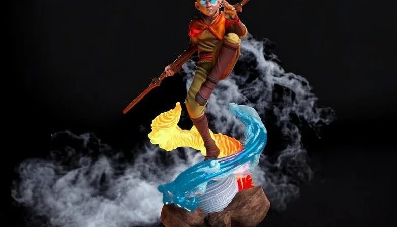 Aang Avatar The Last Airbender 3d pint stl