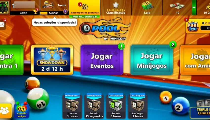 Conta de 8 bol pol