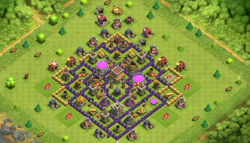 Conta de Clash of Clans Cv 8!
