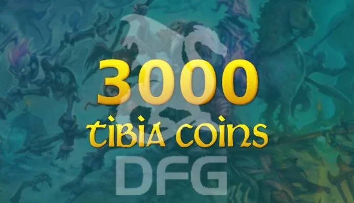 3000 TIBIA COINS