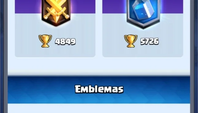 Conta Clash Royale nv13, max troféus 5700