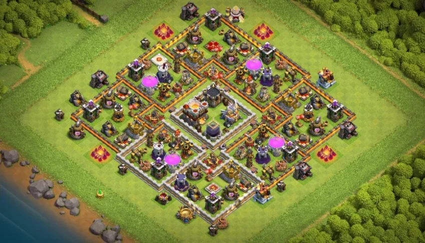 CLASH OF CLANS CV11!