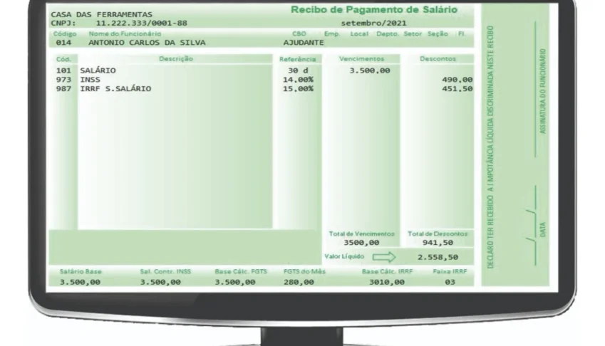 Programa Horlerite comprovante de renda editável