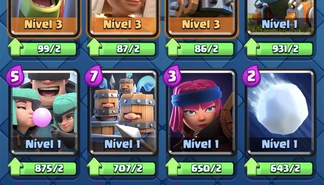 Conta de Clash Royale