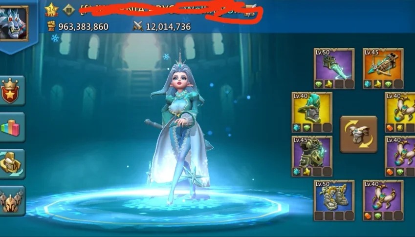 Pré T5 Conta Lords Mobile