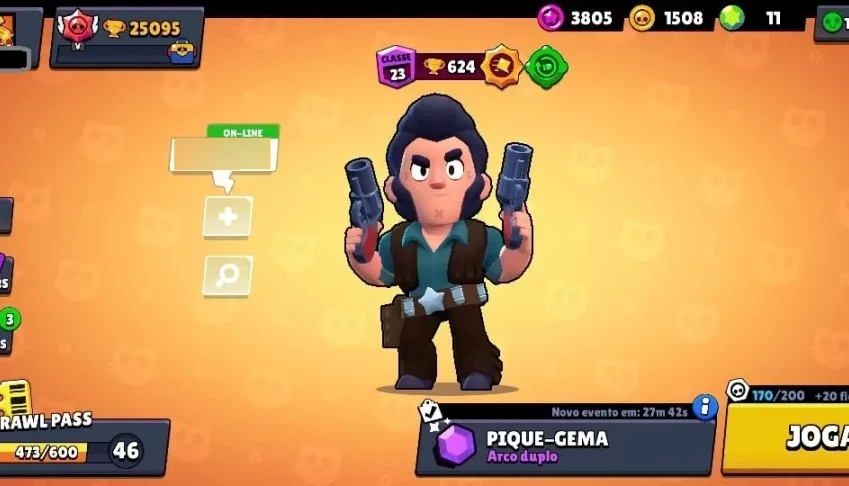 Conta Brawl Stars FULL (46/46) Todos poder 10 e acessórios