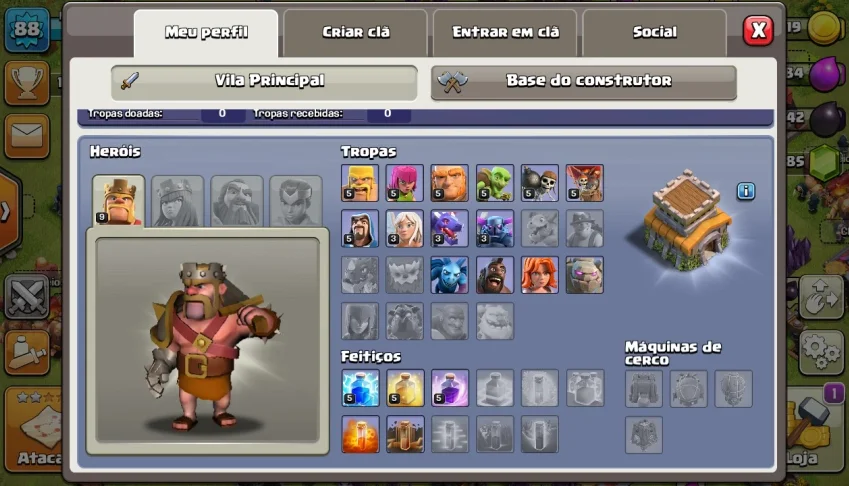 Clash of clans cv 8