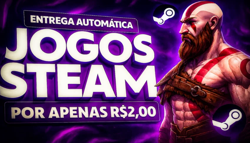 Jogos Steam Offline | Os Mais Jogados, Apenas 2 R$ + Brinde
