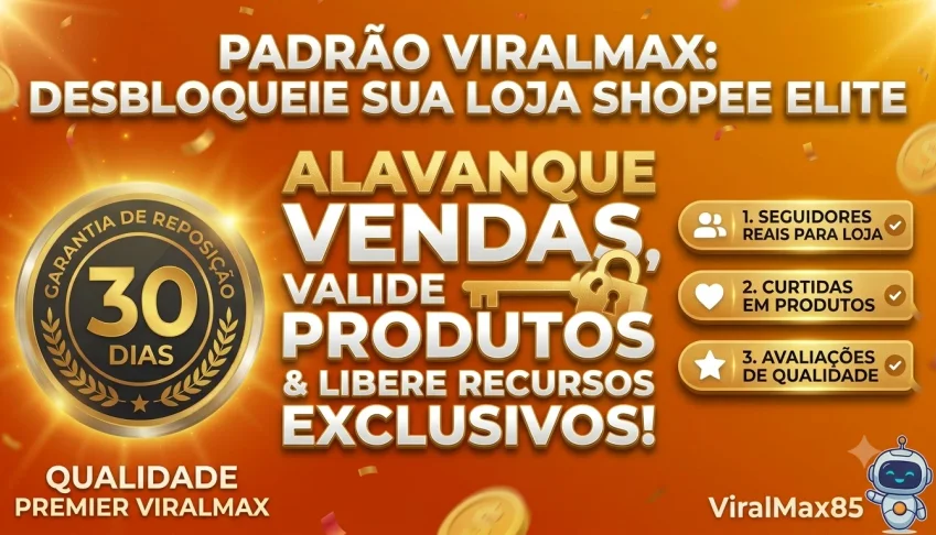 Shopee: Seguidores E Curtidas P/ Loja • Alavanque Vendas