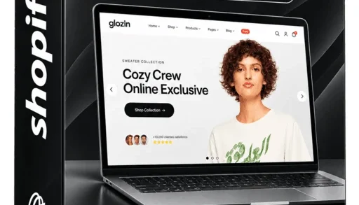 Tema Glozin Shopify + Chave de Ativação