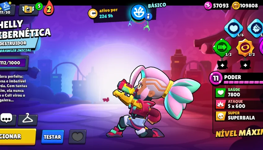 Conta De Brawl Stars Com Muitos Recursos