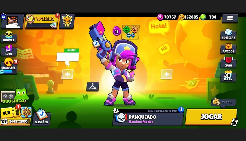 Conta De Brawl Stars Com Muitos Recursos