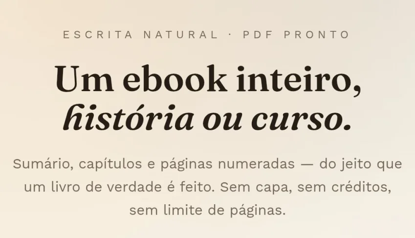 Gerador De Ebooks Inteiros