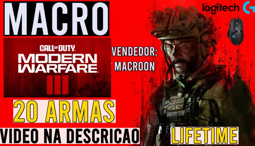 Macro Cod Modern Warfare 3 - Mouses Logitech (Vitalicio)