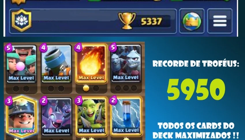CLASH ROYALE - LV13 - DECK FULL