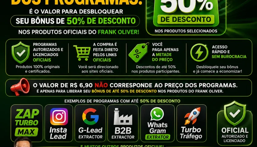 Programas de Marketing Digital com 50% OFF – WhatsApp, Insta