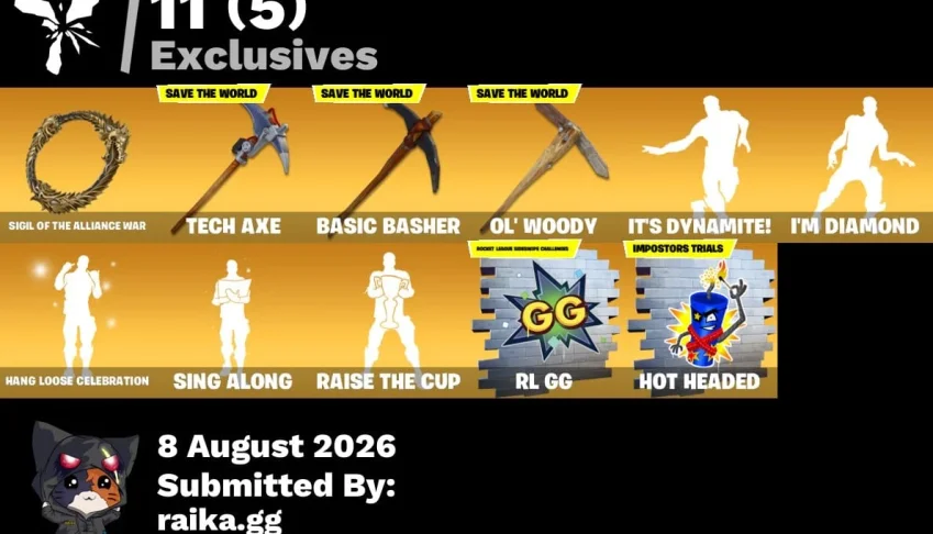 Fortnite 88 Skins | Mizuki | Tony | Lara Croft | Ravena |