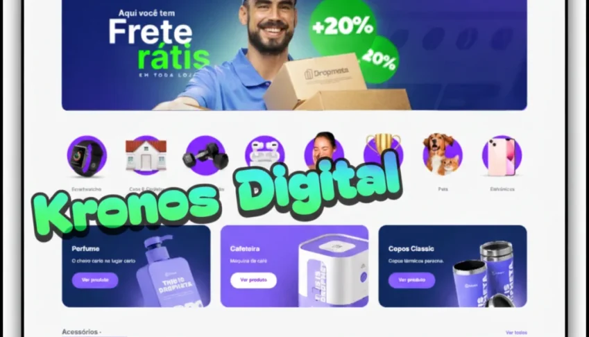 Tema Shopify Dropmeta + Atualizações e Brindes