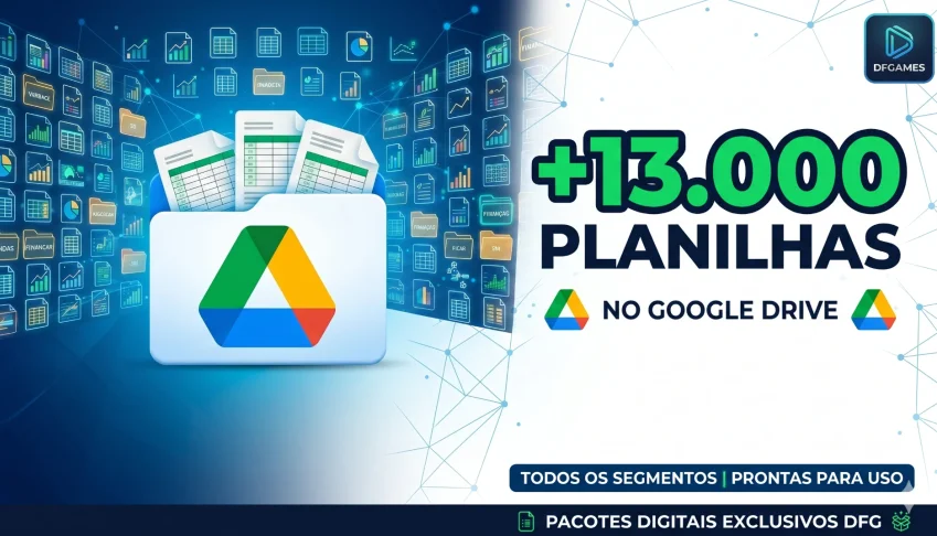Mega Pack +13.000 Planilhas Prontas – Todos Os Segmentos