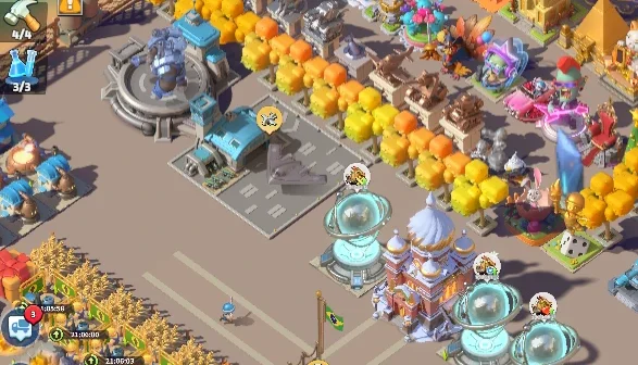 LAST WAR - PROMOÇÃO, +230M Poder, Base 34 - 44M, 34, 32
