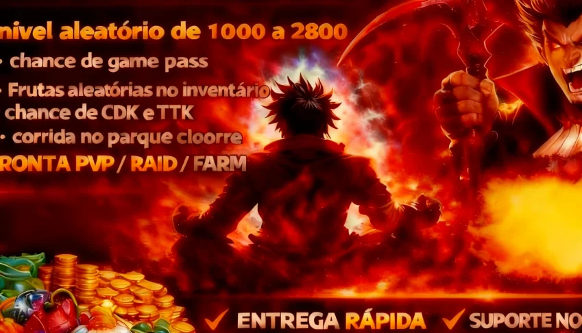 conta de blox fruits