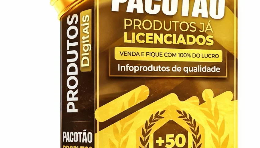 Pacotão 50 Produtos Com Direito De Revenda Vitalicio
