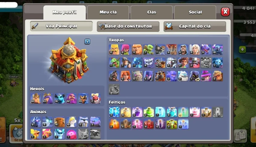 Clash of clans CV 16 Semi full