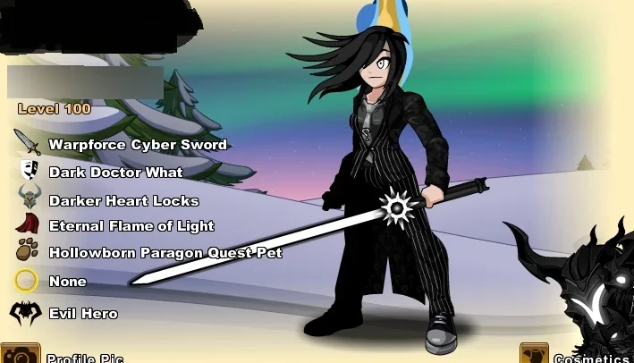 Conta aqw endgame vai 35k acs + 9 chests + member ate dezemb