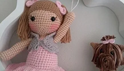 Porta Maternidade Boneca e Cachorrinho