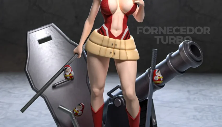 Momo Yaoyorozu 3D - Arquivo STL para impressão 3D