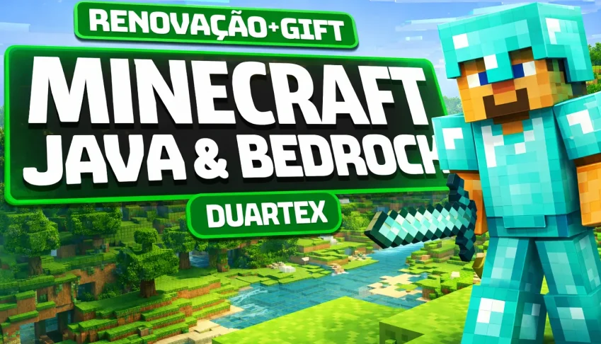 Minecraft Java & Bedrock Original [Acesso 1Mês]+ Imediato!