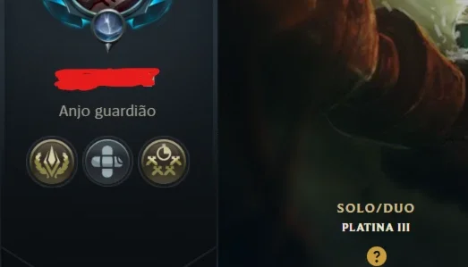Conta Platina 3 - League of Legends - 93% WinRate