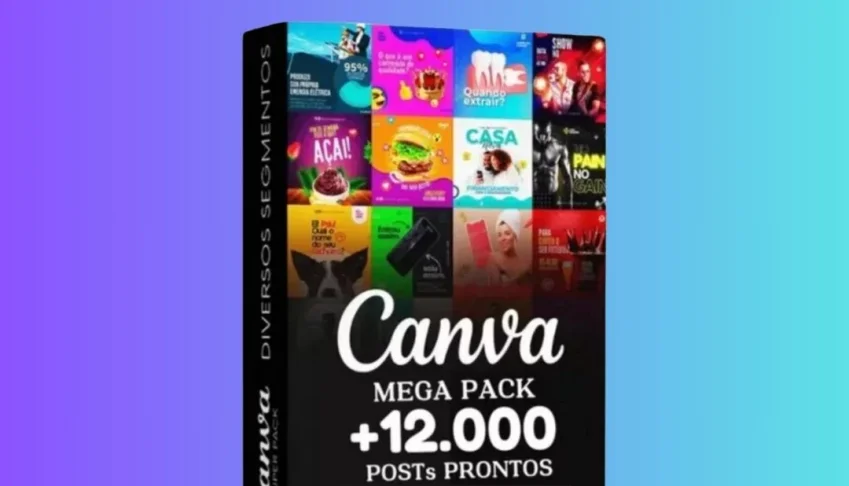 +De 12000 Artes No Canva