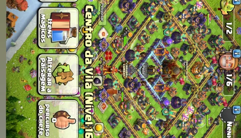 Conta Clash Of Clans 16 Cv