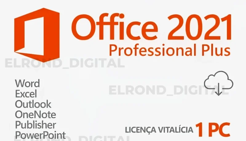 Office 2021 Professional Plus Vitalício - NF