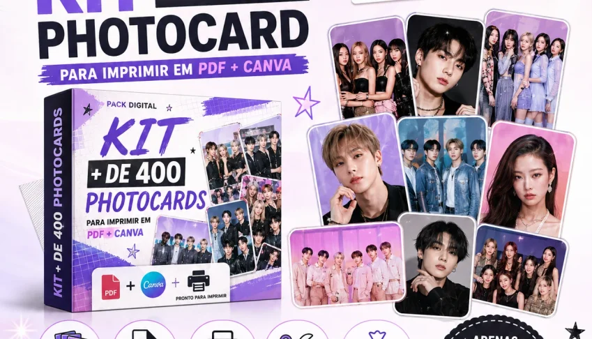 Kit Digital Photocards K-pop