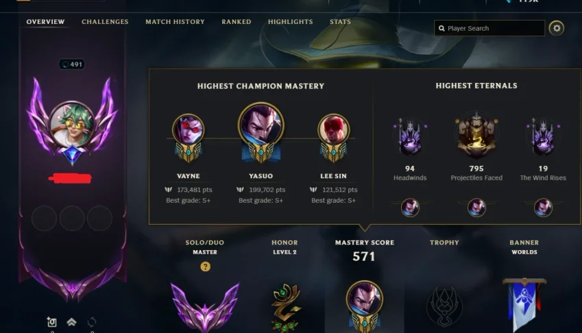 conta lol mestre varias skins