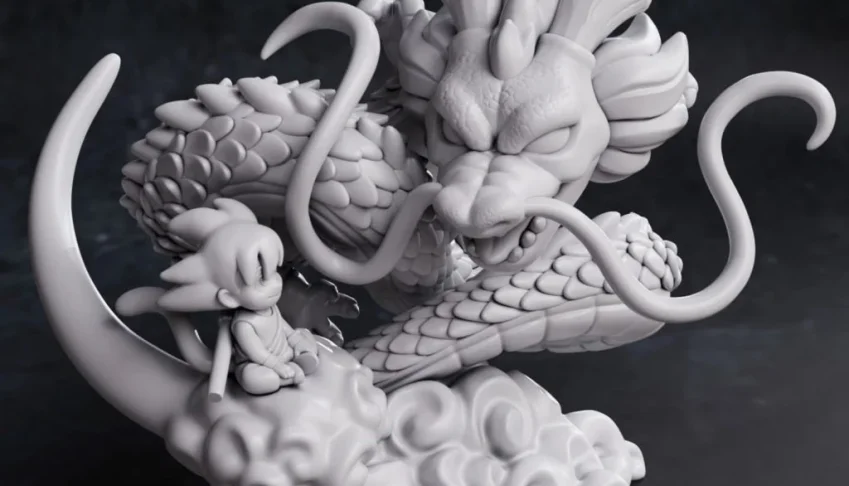 Chibi Shenron - Dragon Ball STL