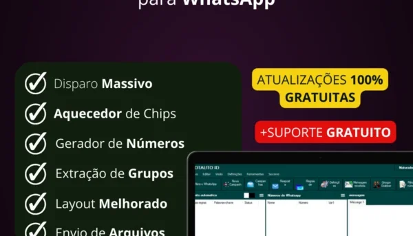 BotAuto Sender Poderoso Software de Disparos em Massa