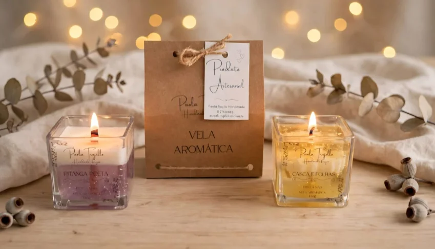 Vela Aromática Artesanal