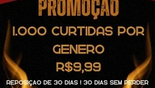 INSTAGRAM - Curtidas melhor Qualidade e Preço da DFG !