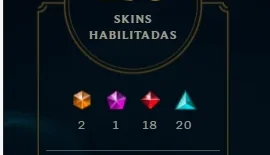 Conta League of Legends, Level 99, MUITOS CAMPEÕES E SKINS