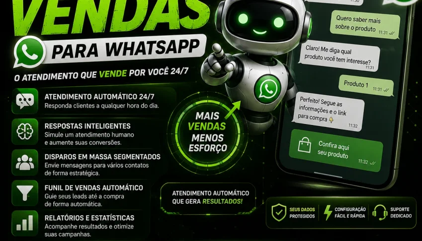 🤖 Programas para subir suas vendas no whatssap