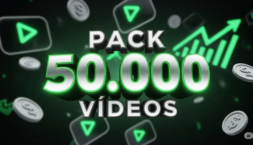 Destrave seu Perfil: 50.000+ Vídeos Virais Prontos para Usar