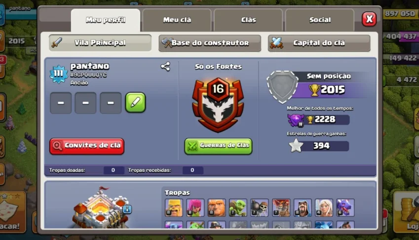 Clash of Clans - CV11 recente