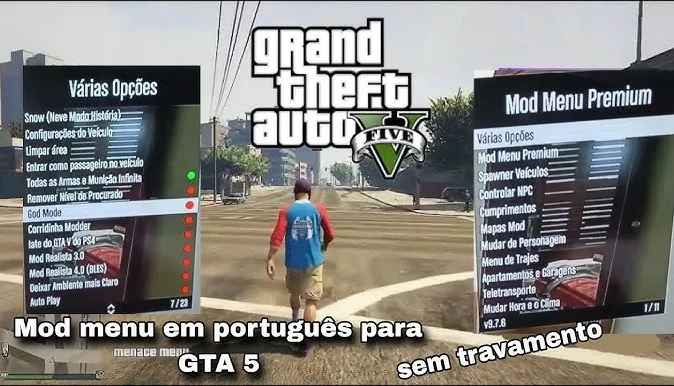 GTA 5 Mod Menu Online Dinheiro Infinito